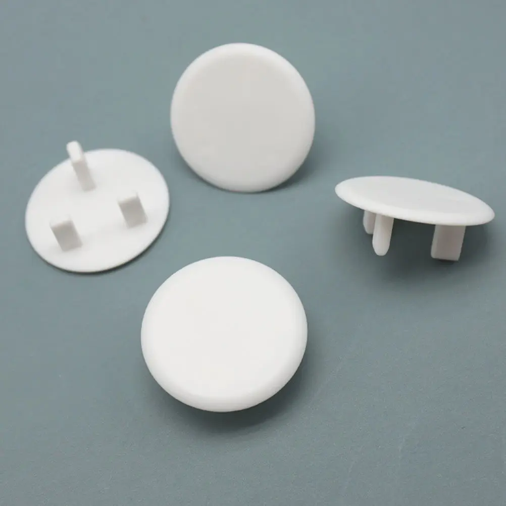 

20Pcs Electrical Shock Protection Covers Premium Kids Outlet Protectors Secure Socket Safety Lid Plug Cover Household
