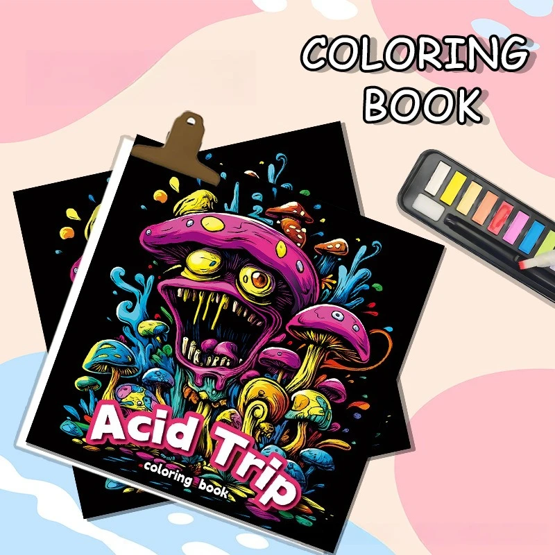

The New Adult Painting Book Coloring Is Based on A 20-piece Coloring Book Coloring Book To Relieve Stress