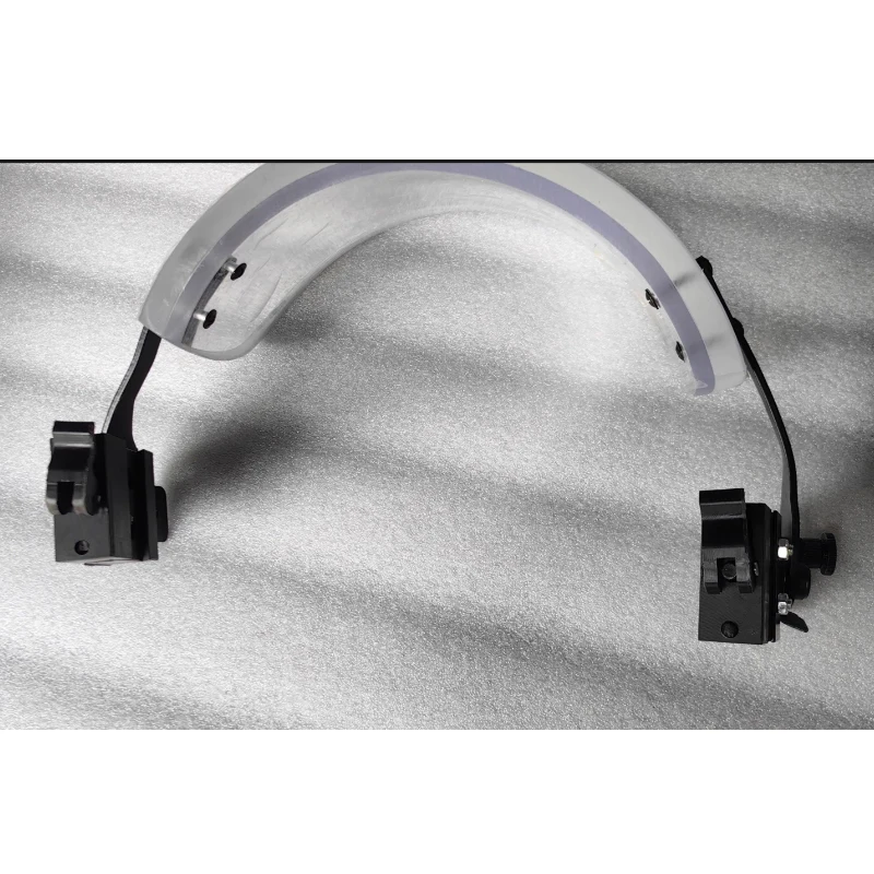 NIJ IIIA Bulletproof Visor Ballistic Mask Detachable Tactical Visor For Bulletproof Wendy Helmet