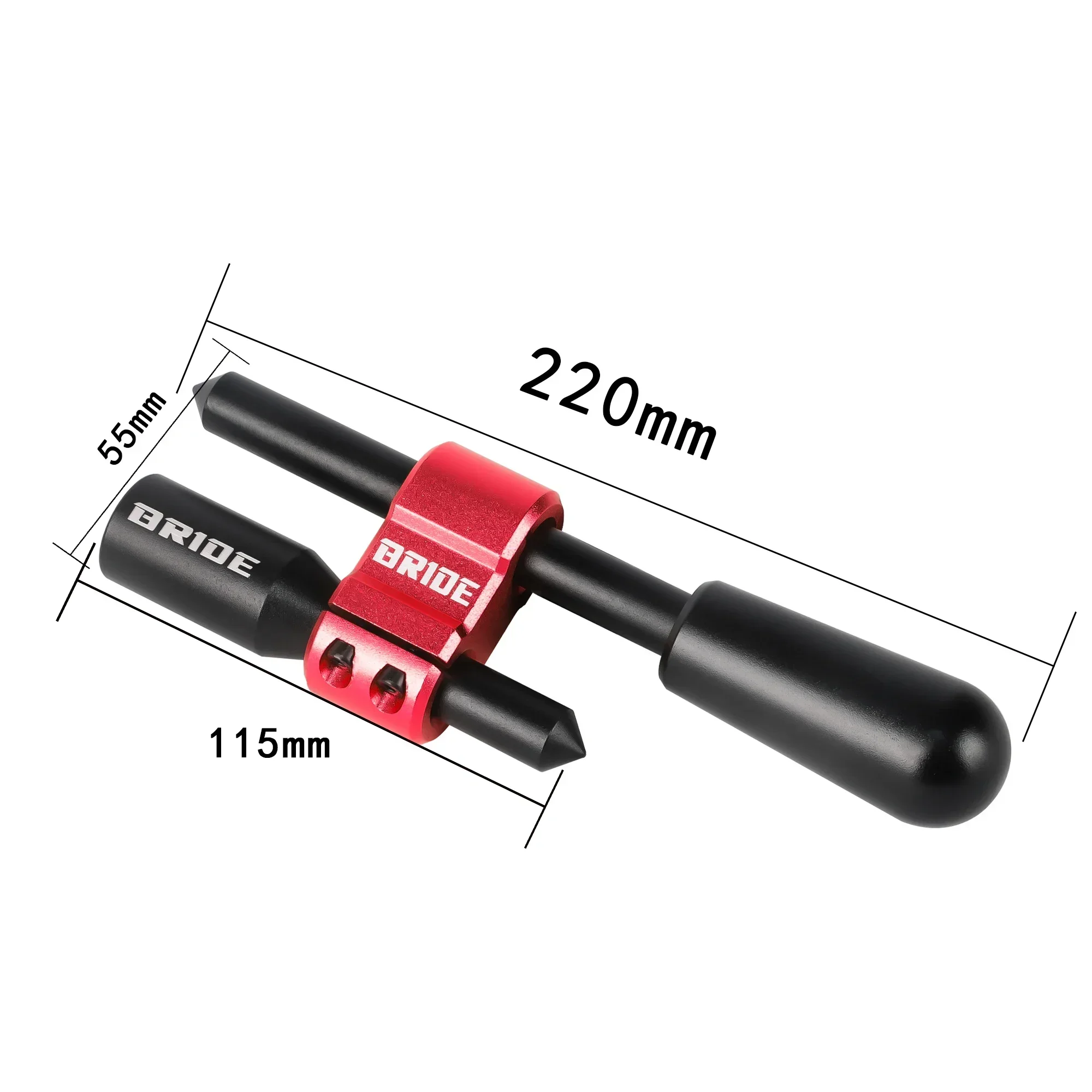 BRIDE Adjustable Aluminum Car Manual Gear Shift Knob Extender Shifter Lever Extension Automotive Interior Modification Tools
