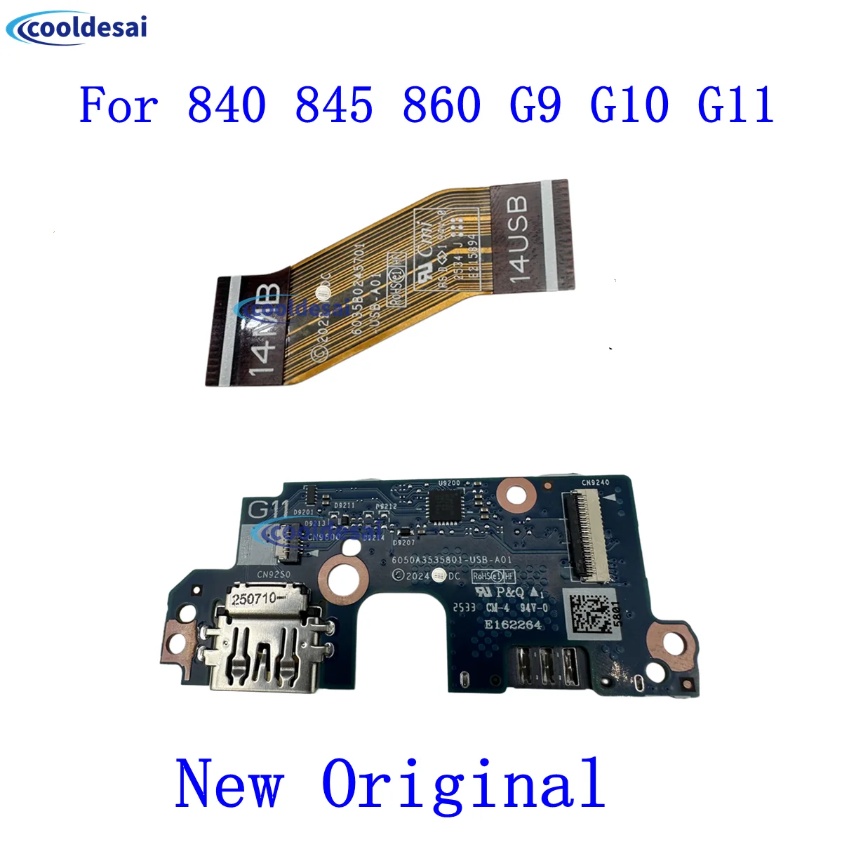 New Original For Hp Elitebook 840 G11 845 860 G9 G10 G11 Firefly 14 G9 G10 G11 6050A3535801-USB Interface board Fast ship