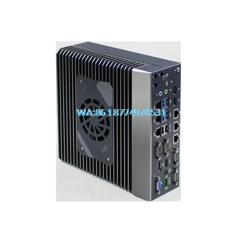Wmwmnu for I5-11400 Industrial Embedded Computer with DP VGA Displays 6GbE LAN 8USB Ports 4COM Ports Wall Mountable in