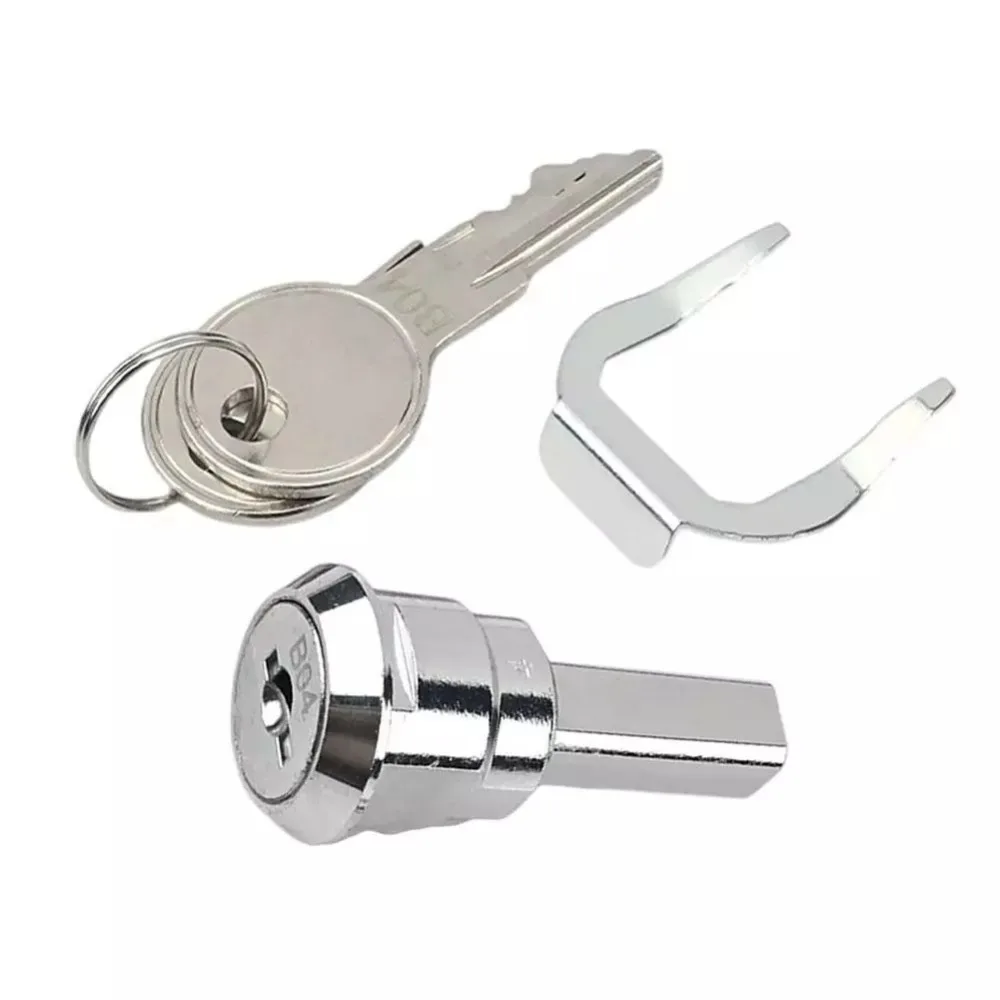 New Iron Cabinet Insert Linkage Toolbox Lock Durable Portable Drawer Lock 180° Rotation Unlocking Alloy File Cabinet Lock