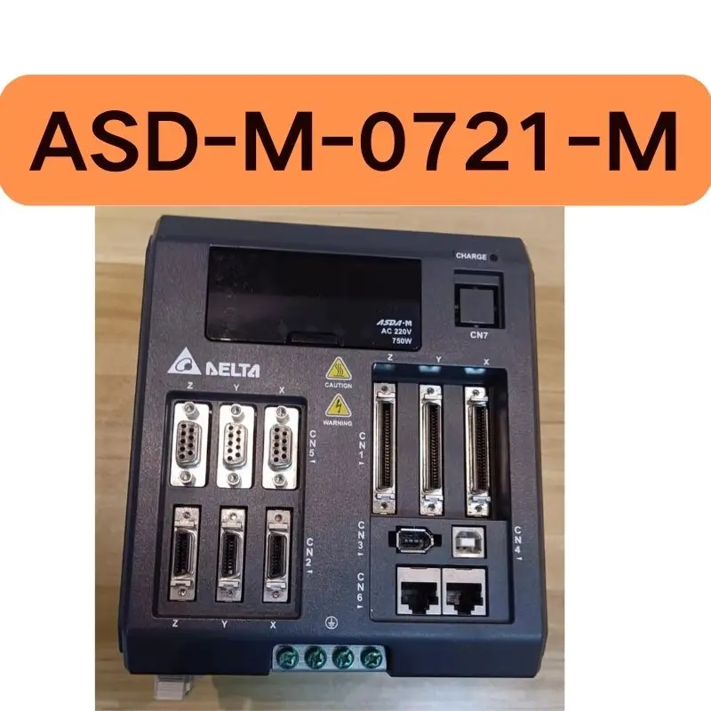 Used ASD-M-0721-M three-axis servo driver tested OK and function intact