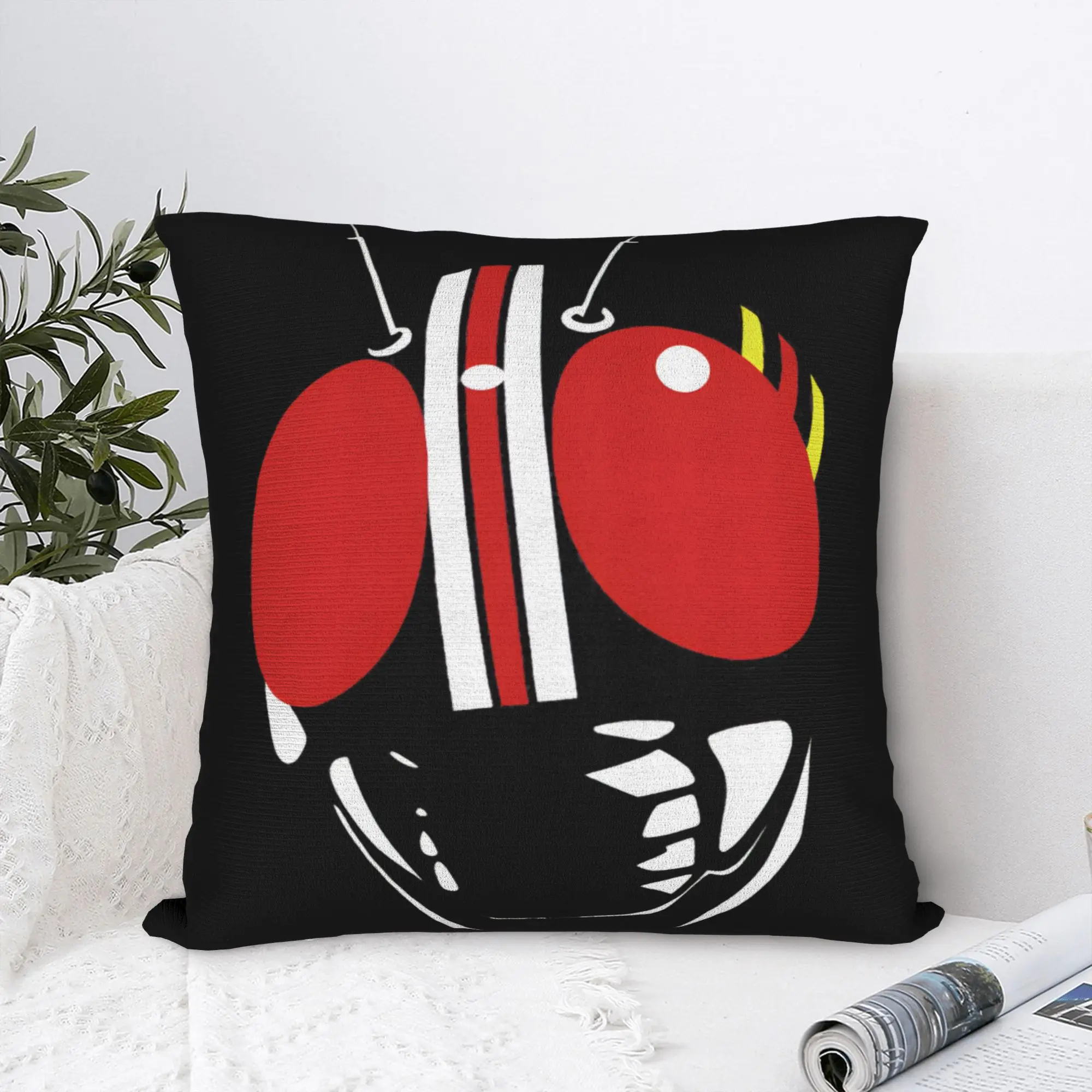 Kamen Riders Pillow Cover  Funny Pillow Case For Couch Sofa Bedroom Custom Pillowcases Gift