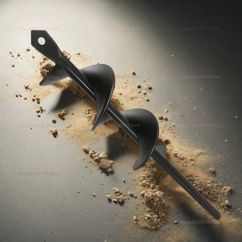 Tuingrondvijzelboor voor het planten van losse grond Tuinbewerkingsgereedschap Legering Twist Dig Pit Maker Gemakkelijk te gebruiken