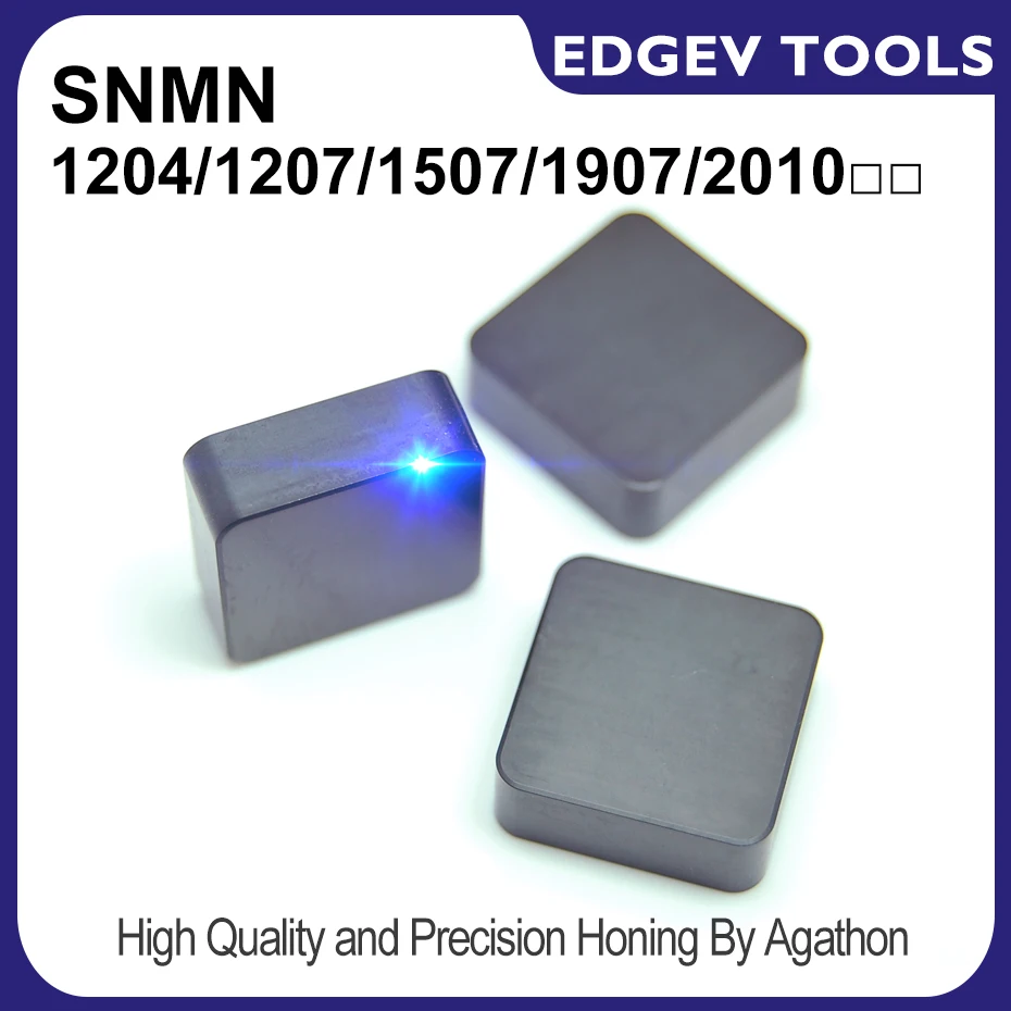 EDGEV Cbn Insert SNMN120404 SNMN120408 SNMN120708 SNMN120712 SNMN150712 SNMN190712 Pcbn CNC Lathe Turning Tool Cutting Cast Iron