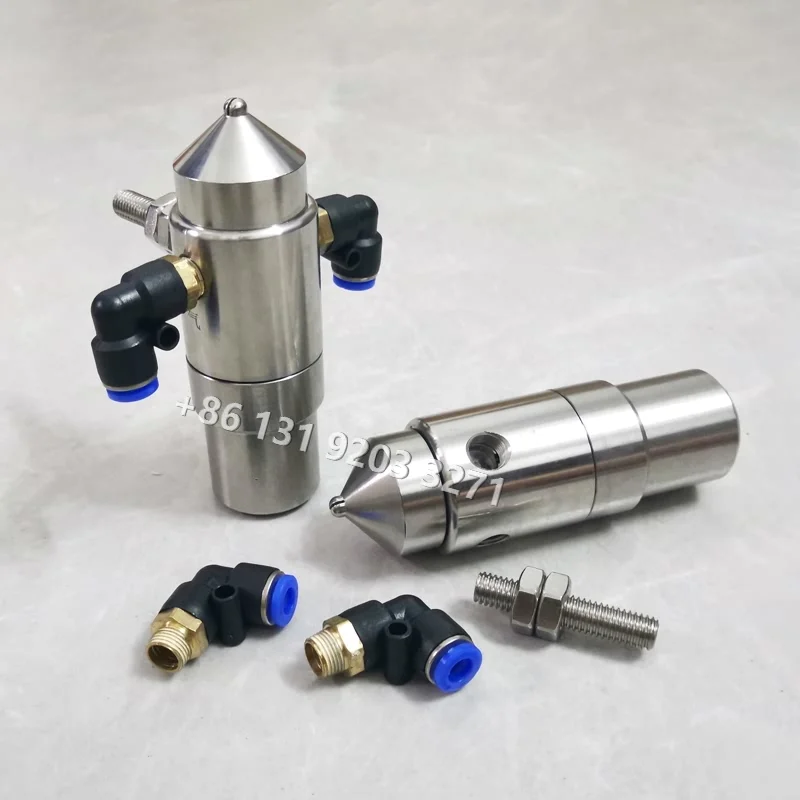 

Air Atomizing Nozzle, pulverizador agua nebulizer nozzle, 7 Micron Corrugated Paper Humidification Nozzle for Paper Industry