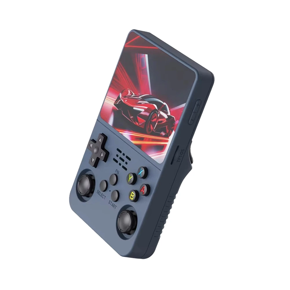 

Портативная игровая консоль R36S — открытая — 3,5-дюймовый IPS-экран в стиле ретро, портативная карманная классическая игровая консоль, 128 ГБ (версия B) -Y18A