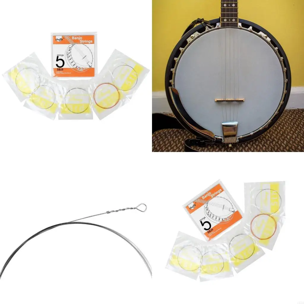 

Professional Beginner Practice Strings Banjo Accessories Banjo Repairing Part 157D