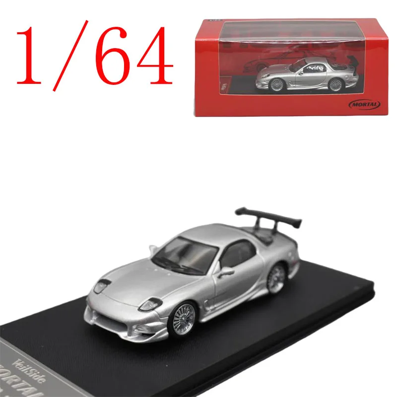 

Mortal Diecast 1/64 Scale Mazda RX7 Veilside Alloy Model Cars Play Vehicles Toys for Boys Gift Original Box