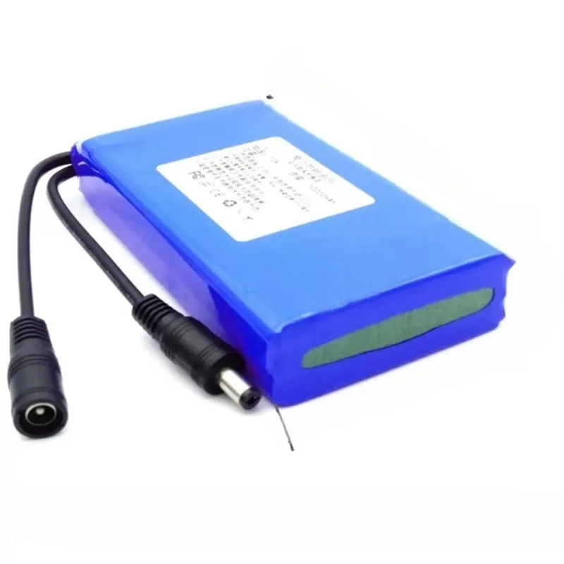 for 12V Polymer Large Capacity Lithium Battery Outdoor Charging Fan Billboard Light Box LED Light Strip Monitoring Electronic