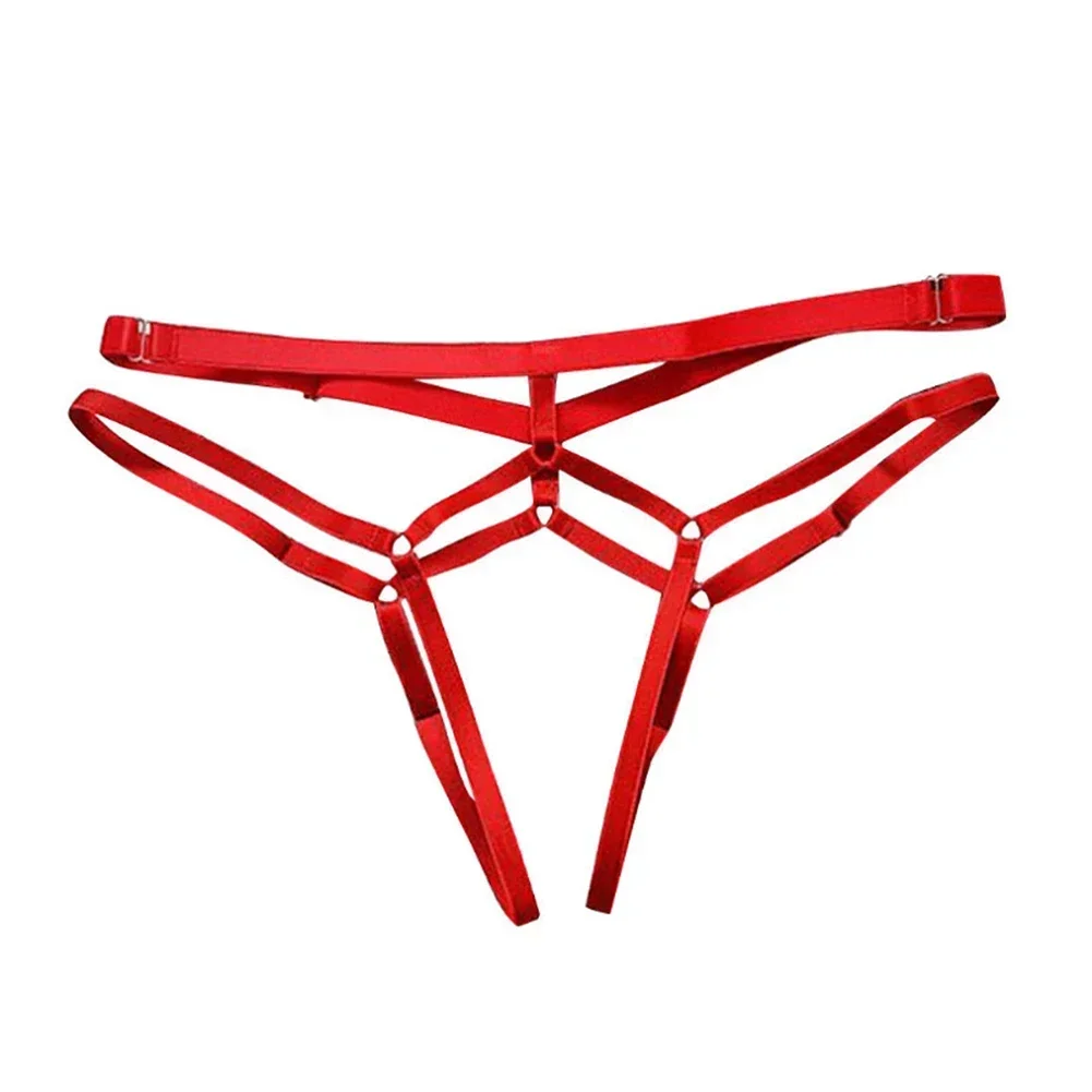 Clothes Women Panty G String Hollow Out Lingerie Low Waist Panties Seamless Sexy Tangas Thin Transparent Thong