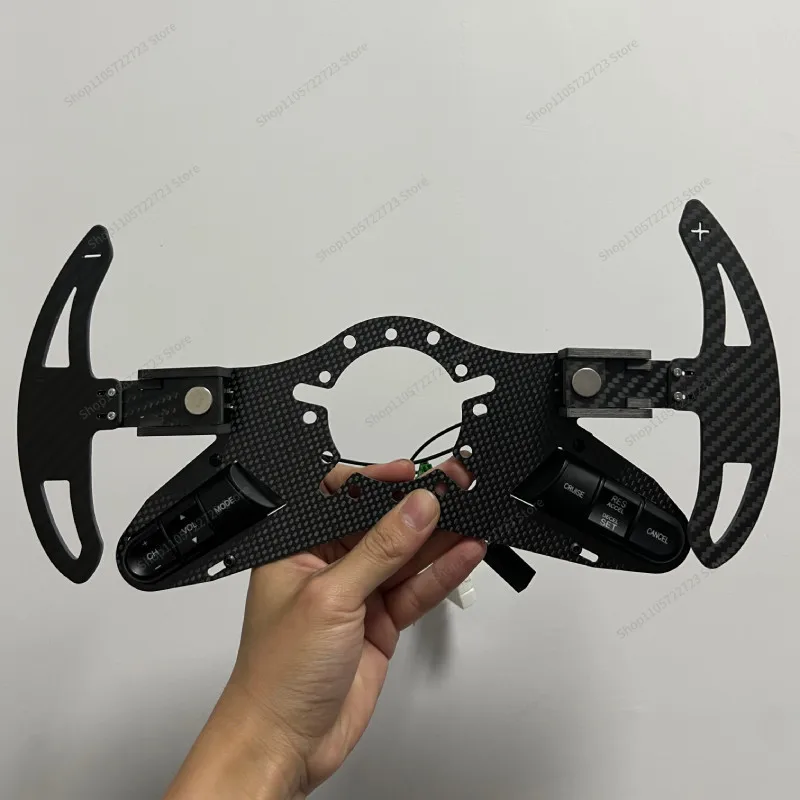 For Modified Steering Wheel Multifunctional Carbon Fiber Bracket Paddle Is Suitable for Automotive Parts