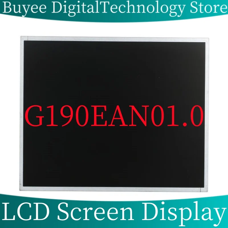 Original 19'' G190EAN01.0 LCD Screen Panel G190EAN01.0 LCD Display Panel Monitor 1280×1024 30Pins All In One Replacement