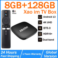 Q96 OHP Xao im TV Box Android 13 4K HD BT5.0 Wifi 4G 5G 8GB 128GB voice Assistant Smart Media Player Quad Core set-top box iptv