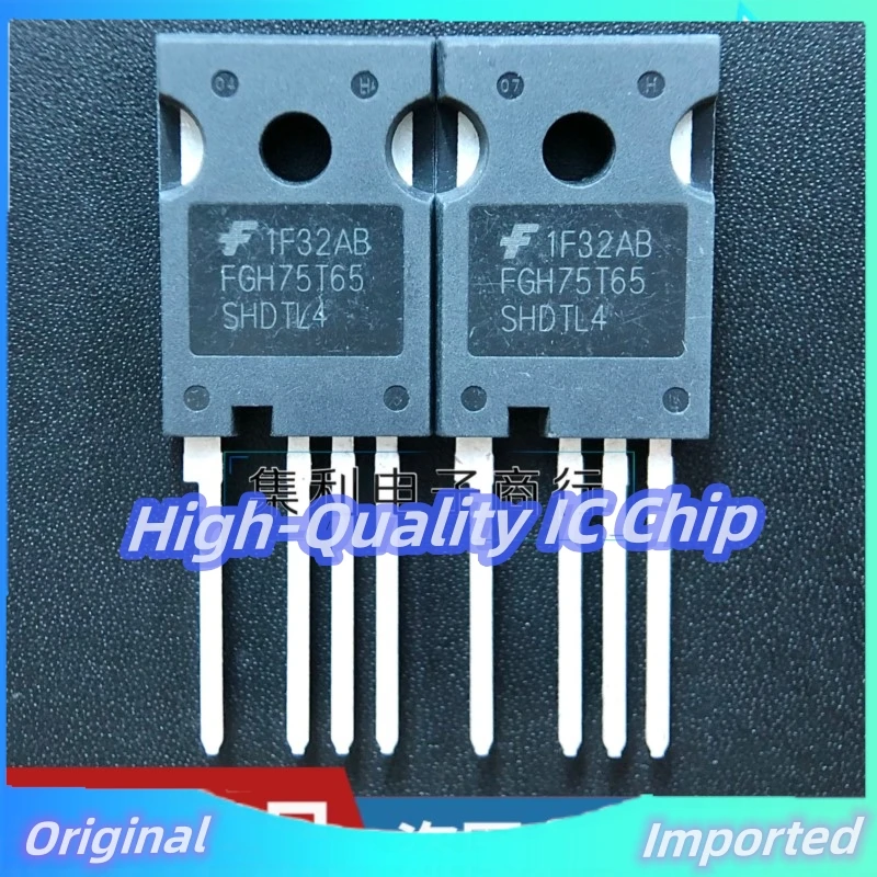 10PCS-30PCS  FGH75T65SHDTL4  FGH75T65SHD 75A 650V IGBT TO-247 Imported Original  Best Quality