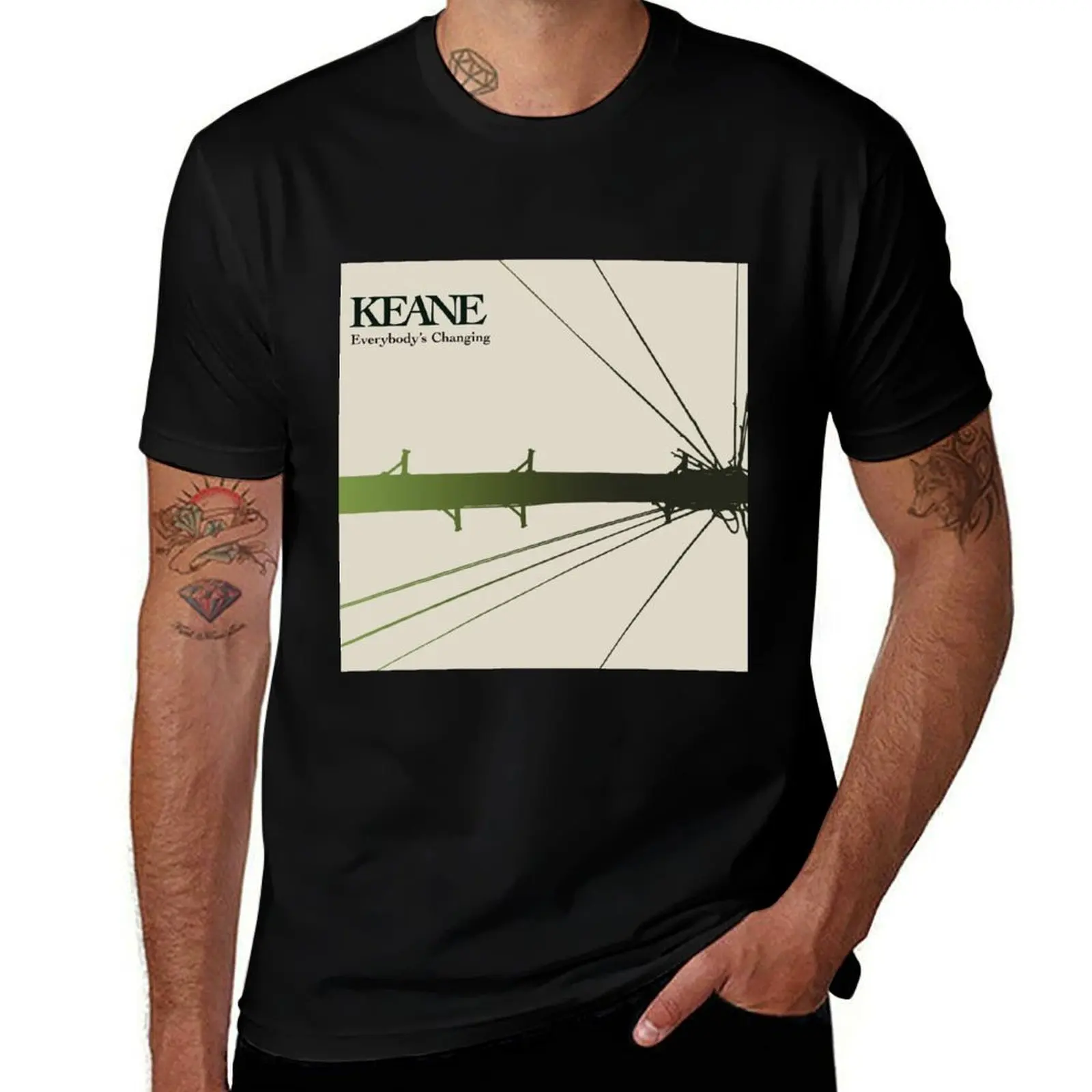 Keane everybodys changing T-Shirt Christmas Casual Short Sleeve Top T-Shirt
