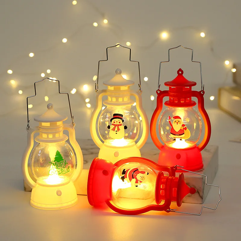 Santa snowman light home decoration Christmas decorations