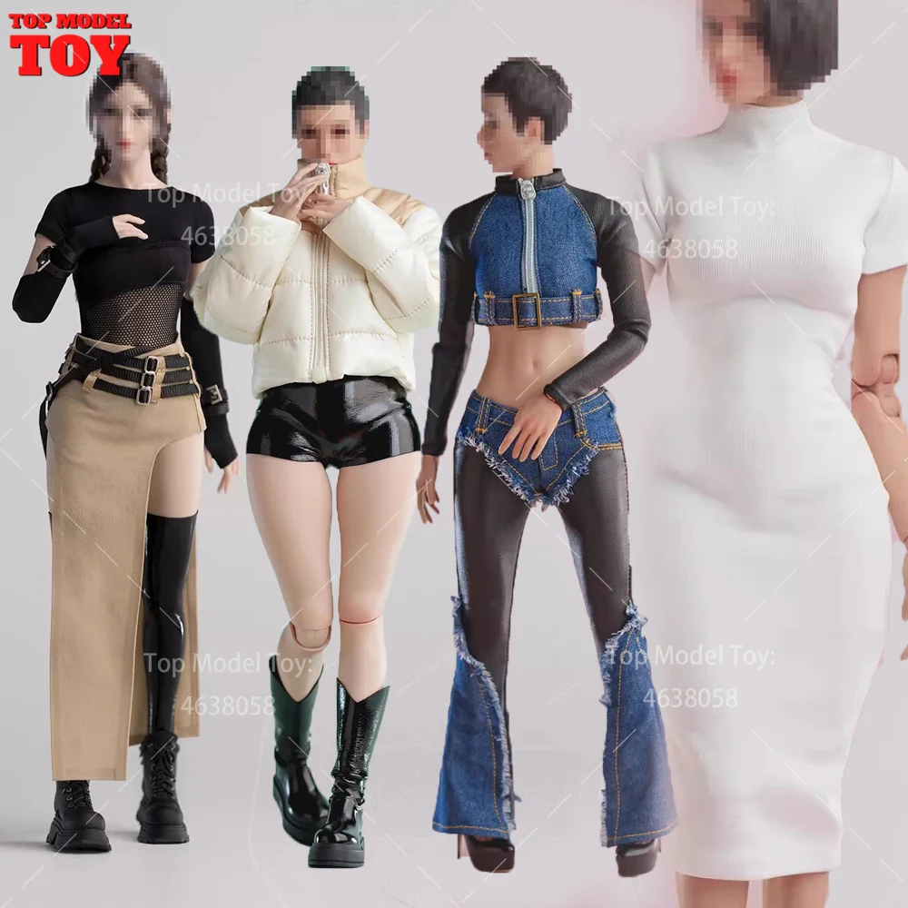 

Worldbox CA012 CA020 CA021 CA022 CA016 1/6 Scale Tops Skirt Clothes Model Fit 12'' Female Soldier Action Figure Body Dolls Toy