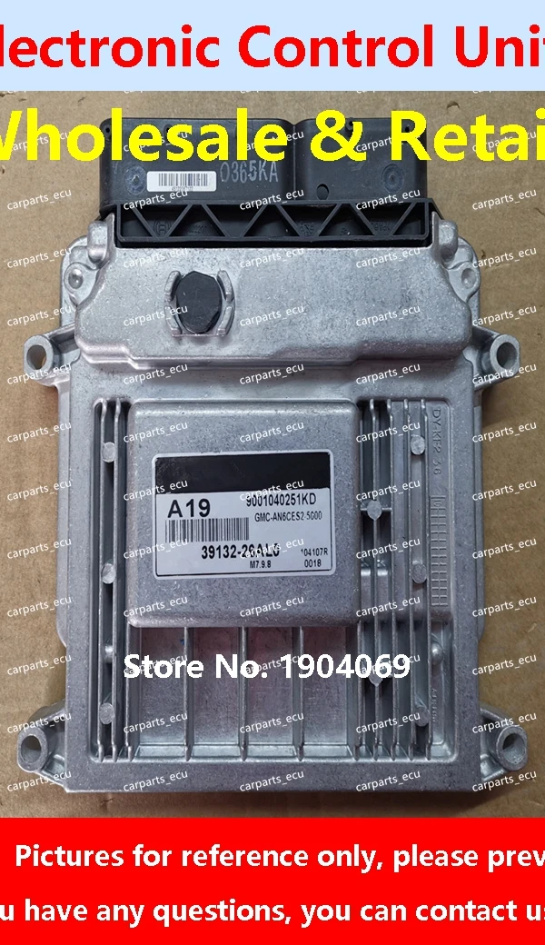 

Компьютерная плата двигателя автомобиля Hyundai Elantra KIA/ECU/M7.9.8 39132-26AL0 A19/39110-02HC0 3659/39110-02KM0 0358/39113-2B170 0092