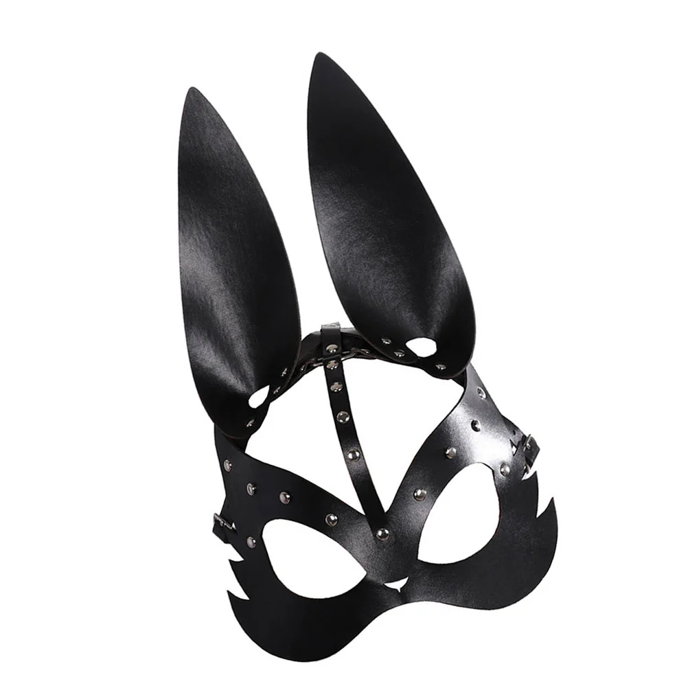 

Rabbit Mask Horror Purge Funny Masks for Style Ornament Cosplay Halloween Costumes Led