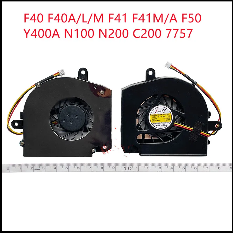 

New Laptop CPU Cooling Fan Cooler For Lenovo F40 F40A/L/M F41 F41M/A F50 Y400A N100 N200 C200 7757