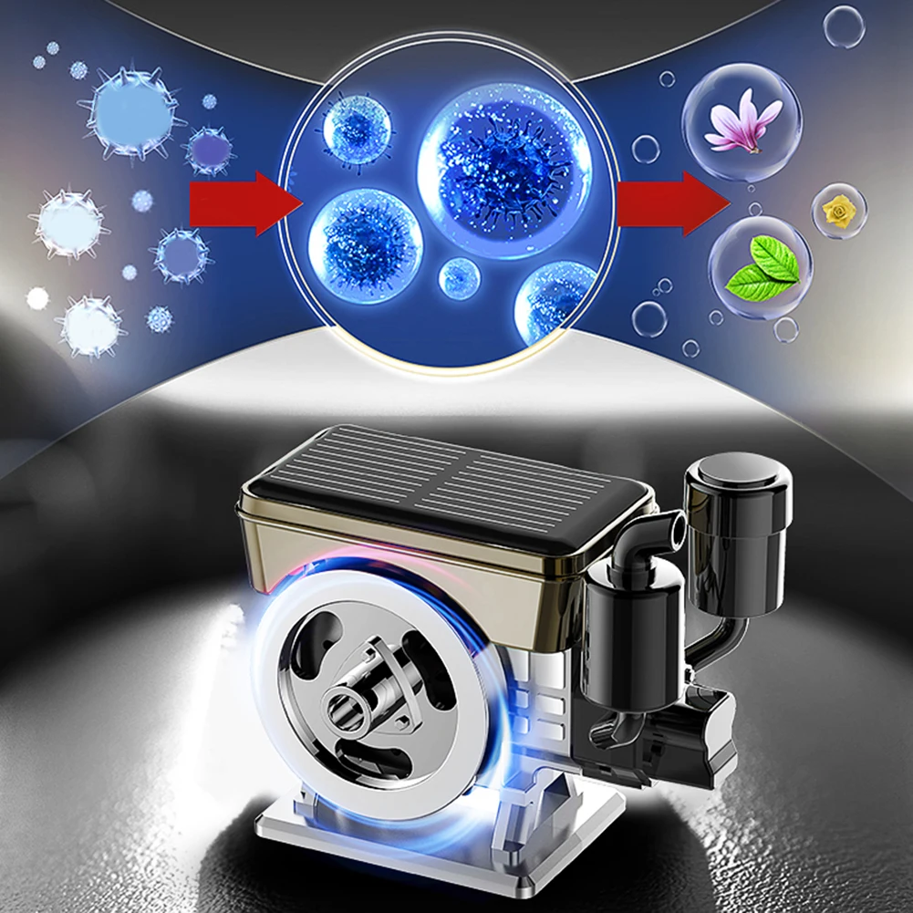 Aromatherapy Device Rotating Air Freshener Automatic Rotating Purifier Compact Design Diffuser For Outdoor Use