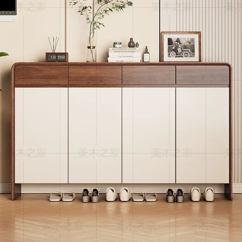 Storage Slippers Shoe Shelf Modern Entrance Hall Modern Vertical Designer Shoe Cabinet Living Room Zapatero Hoemakers Furniture