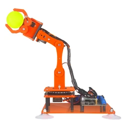 Adeept 5DOF Orange Robotic Arm Kit Compatible with Arduino IDE, Programmable DIY Coding STEM Education