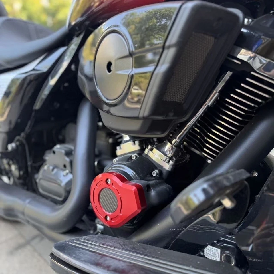 

Motorcycle accessories for Harley 23.5-25 glide 25 soft tail VVT cover CNC material, multi-color optional