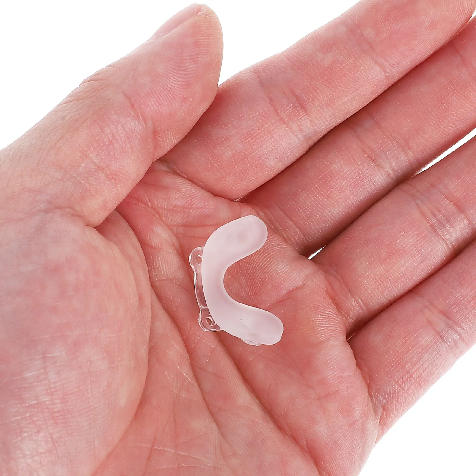 

5 шт. силиконовых накладок для носа для очков: мягкие, удобные, противоскользящие, матовые, U-образные подушечки для переносицы