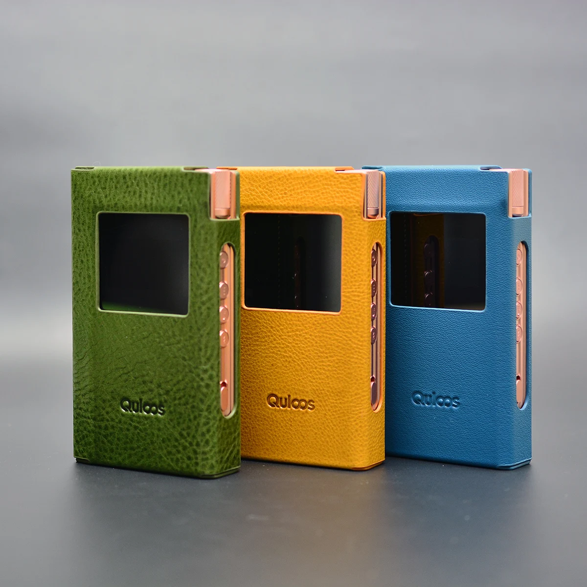 

Quloos MUB5 Portable R2R Decoder Amp Original Cow Sheepskin Genuine Leather Handmade Leather Case Protective Cover