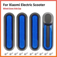 Front Fork Rear Wheel Protection Cover for Xiaomi 1S Pro 2 MI3 Electric Scooter Hub Cap Reflective Protect White Red Blue Shells