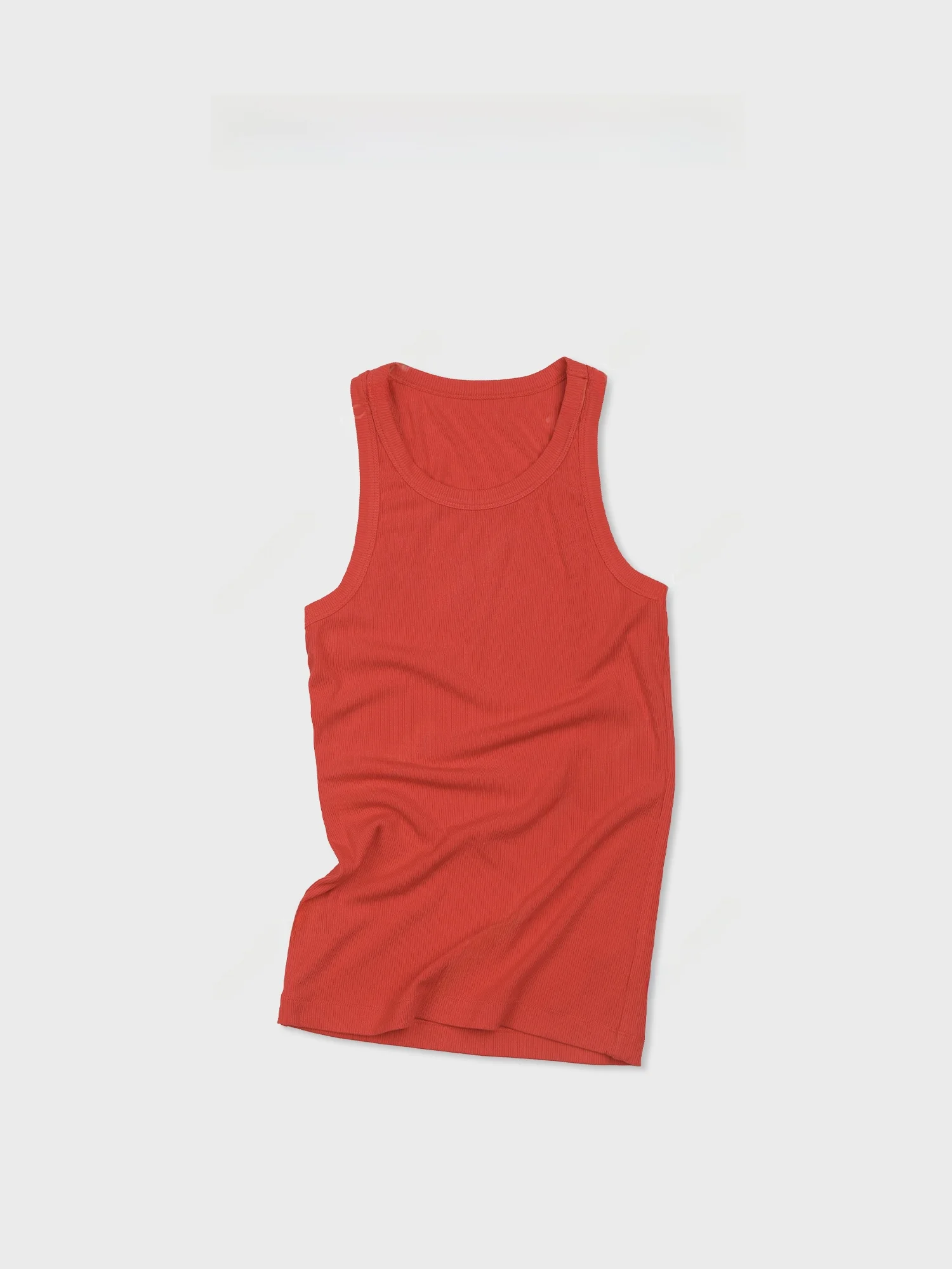 

Мужская майка-безрукавка в винтажном стиле с круглым вырезом, легкая, с классическими полосками, простой дизайн, повседневный стиль, для ношения под одеждой