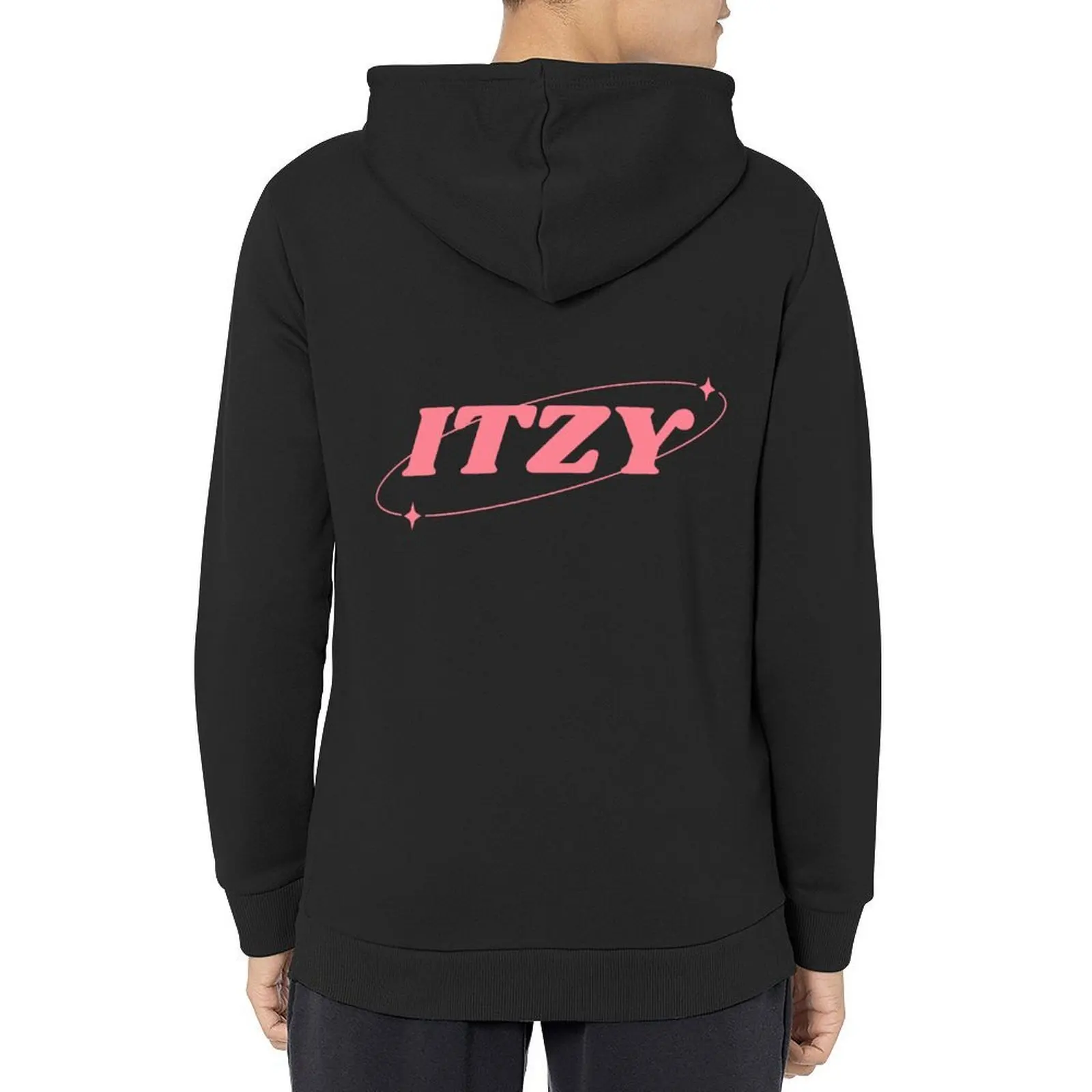 

Itzy Aesthetic KPop Cute Black Hoodie men's clothing winter clothes autumn men's coat new hoodies and sweatshirts