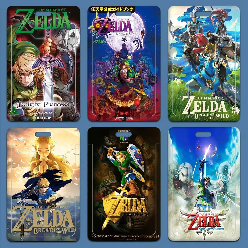 Video Game Z-Zeldas Cool Lanyard For Keys Chain Credit Card Cover Pass Charm Straps ID Badge Holder Key Accessories Gifts