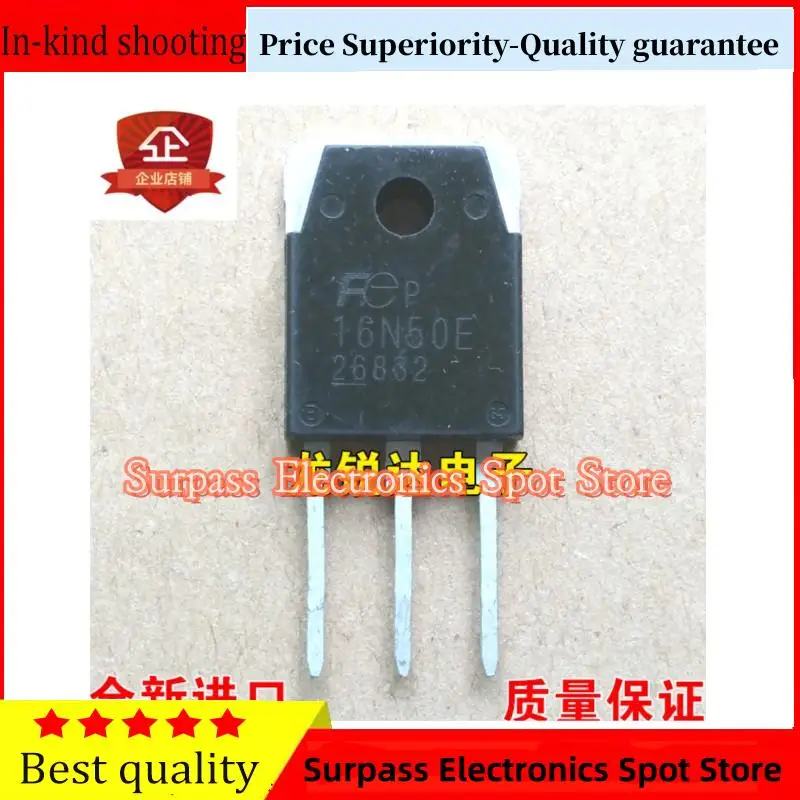 

10PCS-100PCS 16N50E FMH16N50E TO-247 MOS 16A/500V Price Superiority-Quality guarantee