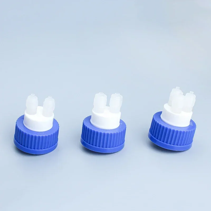 Special feeding bottle cap for fermentation tanks/GL45 porous hole cap