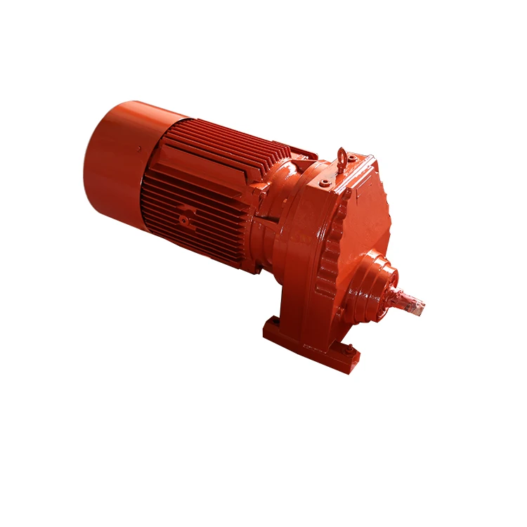 

500rpm 1.1KW RX57 Model Helical Gear Motor For Lift Fast Delivery Cast Iron Model Fast Delivery Helical Gearbox For Lift