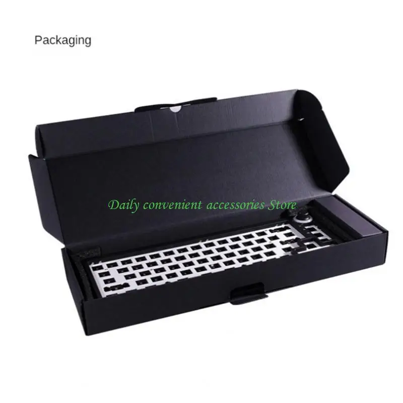 97QB Mécanique Keyboard Gamer Souding DIY 68KEY SWAP HOT SWAP Espace pour 3 / 5pins