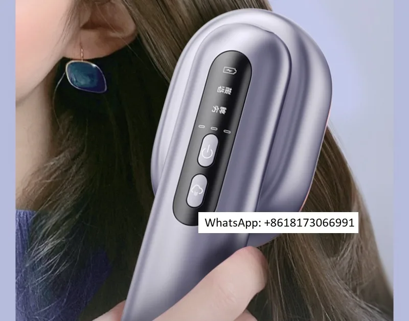 Electric head essential oil massage comb, massage scalp, atomization essential oil nourishment comb, hair care