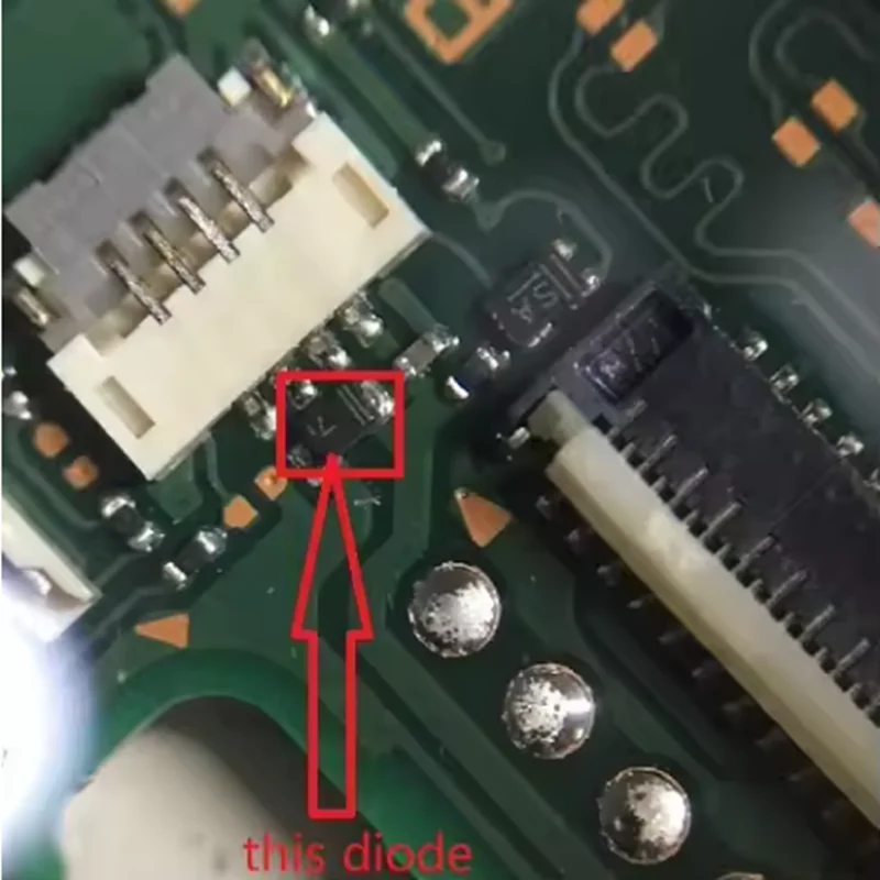 10-100PCS for NintendoSwitch Small Diode 71 (Near to Fan connector) and For PS5 near to Backside-hdmi Port Connector  Motherboar