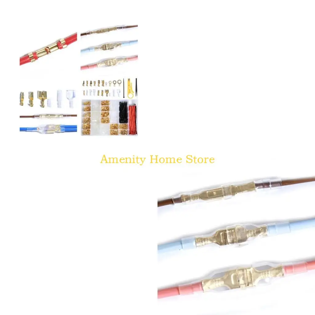 

F26C Профессиональный 1450 шт. Мужской и женский набор лопаточных разъемов, устойчивый к коррозии разъем для стабильных