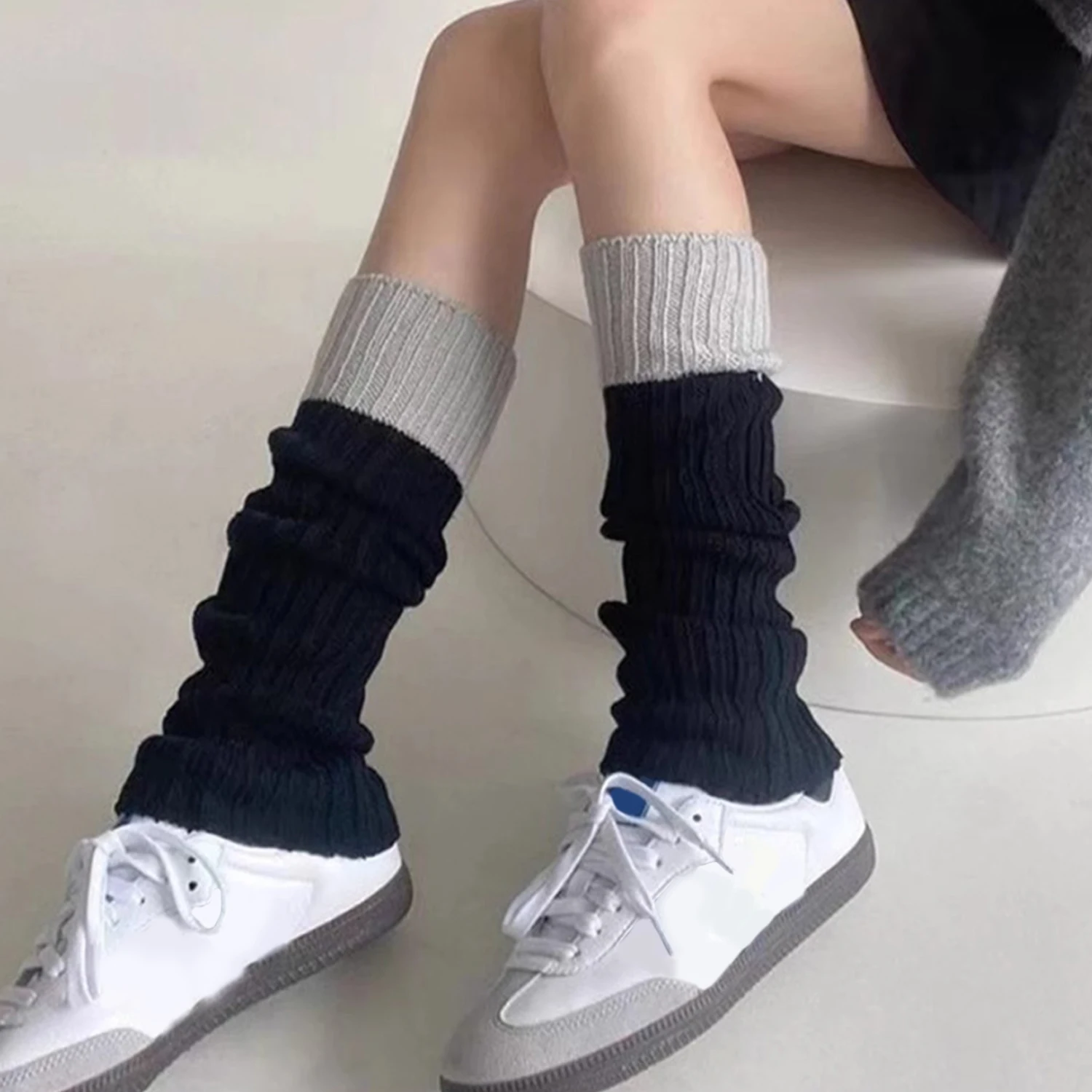 Couvre-pieds de style japonais pour filles, couvre-bottes Lolita Y2K JK, Kawaii, chaussettes respirantes pour étudiants