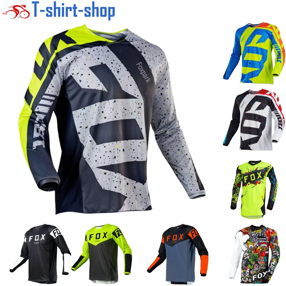 Bicycle clothing Cycling jersey men Racing Bike Motorcycle Shirts MTB BMX Downhill Moto DH Motocross T-shirt cycling man