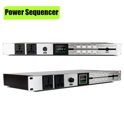 Leicozic PC-802 8 Channel Power Sequencer Controller Power supply Som Profissional Equipos De Sonido Etapa De Audio
