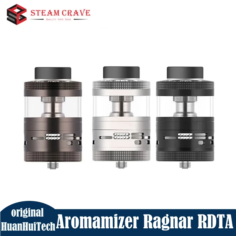 

Original Steam Crave Aromamizer Ragnar RDTA Tank 35mm 18ml Capacity Atomizer With Chamber Reducer For Hadron 220W MOD Vape Kit