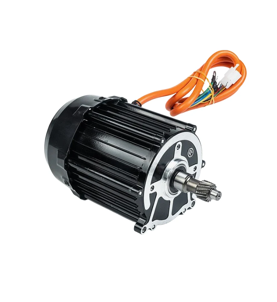 48V 60V 3000RPM 800W 1000W 1500W 2000W High-Speed DC Brushless Motor for Electric Vehicles, Permanent Magnet Generator
