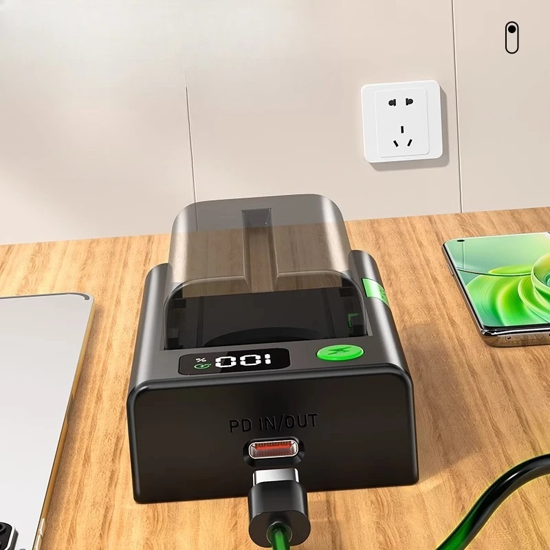 For Sony NP-F980 F970 F960 F770 F750 F570 F550 NEW NP-F Battery Adapter Plate NP F Battery Charger with LCD Digital Display